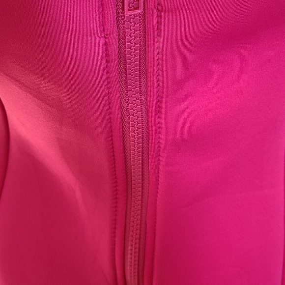 CQ BY CQ Mid Length Barbie Pink Off The Shoulder Cocktail Dress Size Small NWT - Picture 10 of 13